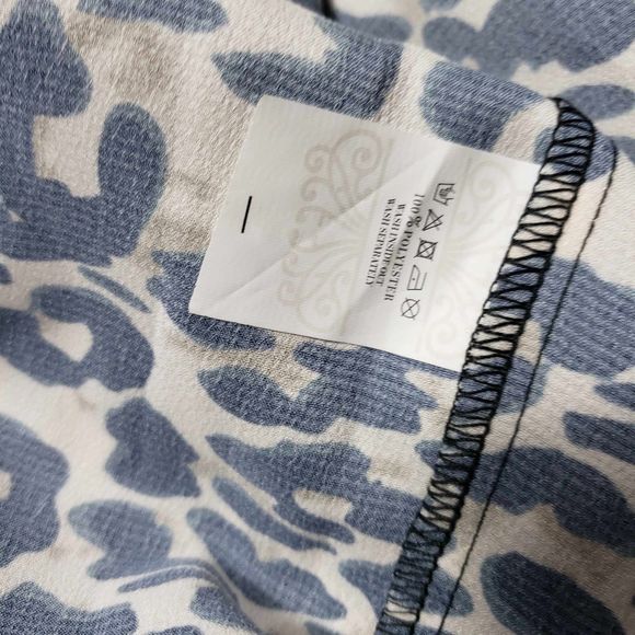 Never Fully Dressed size Large Margot Wrap Dress Animal Print Clash NWT - Picture 9 of 10